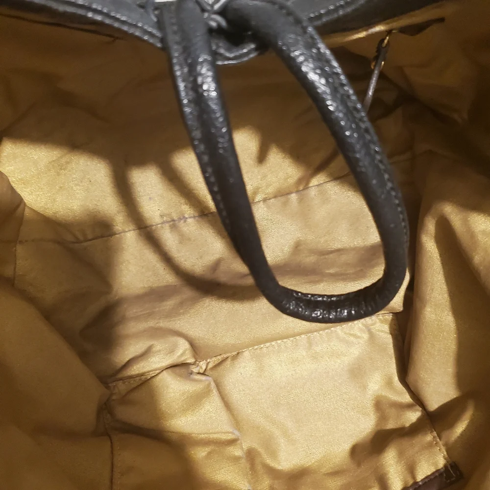 Antonio Melani Black Leather Bag